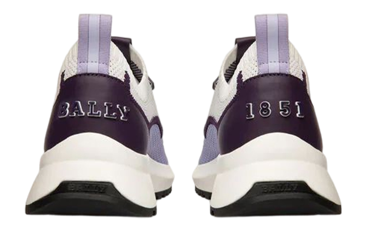 (W) BALLY Sneaker Low 'White Purple' 圖 3