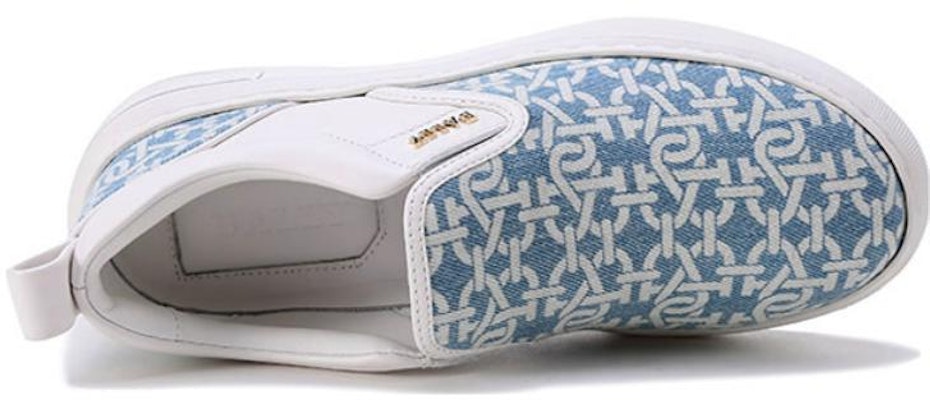 (W) BALLY SS22 蓝色印花布与皮革乐福鞋 6300703 Purchase (W) BALLY SS22 蓝色印花布与皮革乐福鞋 6300703