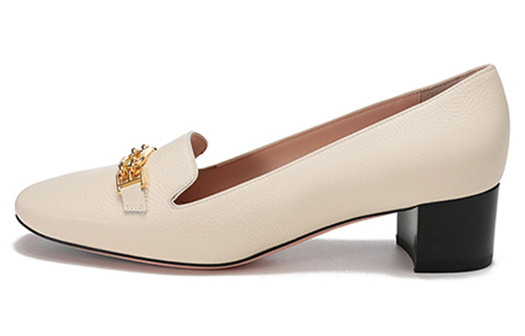 (Women) BALLY SS22 'Bone White Horsebit Loafer' 6239478
