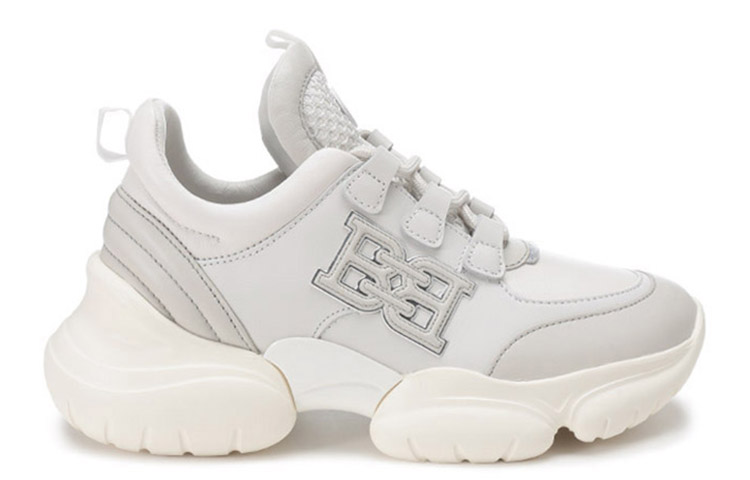 (W) BALLY SS22 'Grey White B-Chain Trim Lace-Up' 圖 2