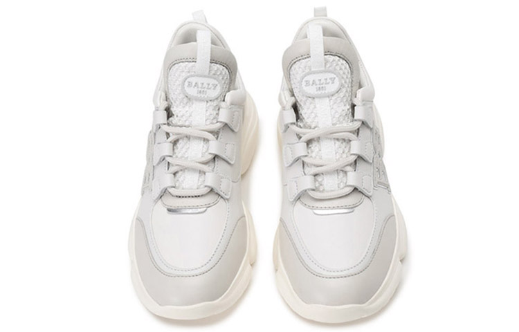 (W) BALLY SS22 'Grey White B-Chain Trim Lace-Up' 圖 4