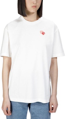 (W) BALLY SS23 Baju-T Leher Bulat Putih Cetak Hati. 6303948 Lookbook (W) BALLY SS23 Baju-T Leher Bulat Putih Cetak Hati. 6303948