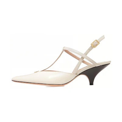 (W) BALLY Stiletto 'White CMFT Pointed Toe'