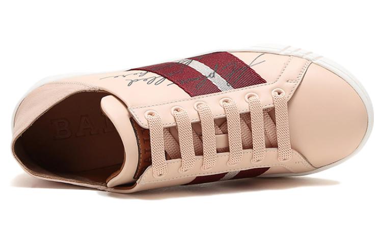 Purchase (Women) BALLY Stripe Leather Low-Top 'Nude Pink' 6226198