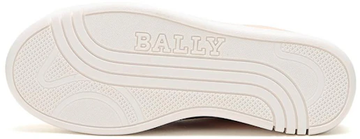 Details for BALLY 巴利 紅白條紋牛皮低幫板鞋 女款 裸粉色
