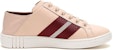 (W) BALLY Kasut Kulit Bertapak Rendah 'Nude Pink' Berjalur 6226198