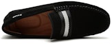 Purchase (W) BALLY Kasut Loafers Suede 'Hitam' 6212806