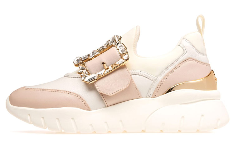 (W) BALLY Swarovski Brinelle 'White Pink'