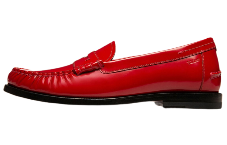 Buy (W) 巴利 Tristan 红色皮革鞋 6300236