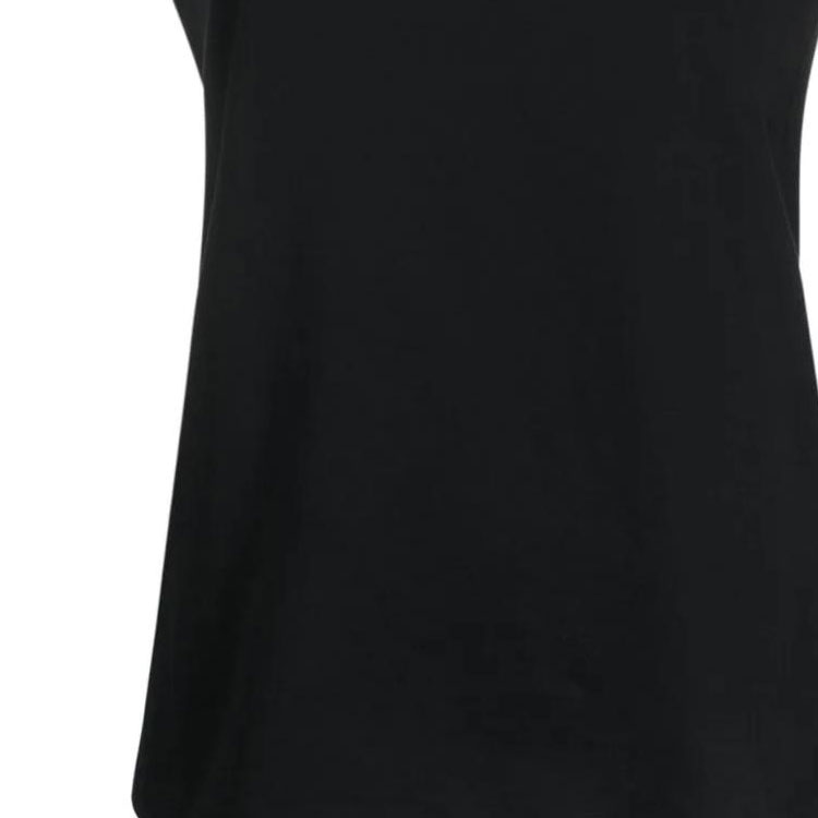 Details for (W) BALMAIN 黑色無袖T恤帶標誌印花設計 CF1ED001-BB02-EAB