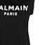 Sizing (W) BALMAIN 黑色無袖T恤帶標誌印花設計 CF1ED001-BB02-EAB
