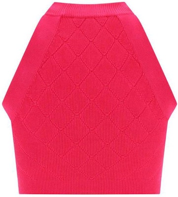 (W) BALMAIN 露肩無袖上衣 明亮粉紅色 CF1AB390-KF53-4DK Lookbook (W) BALMAIN 露肩無袖上衣 明亮粉紅色 CF1AB390-KF53-4DK