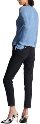 (W) BALMAIN Baju Sejuk Rajut dengan Logo Huruf Terperinci. CF1KA003-KF24-0FA Purchase (W) BALMAIN Baju Sejuk Rajut dengan Logo Huruf Terperinci. CF1KA003-KF24-0FA