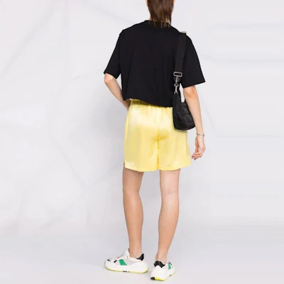 (W) 巴尔曼宽松版印花标志短款T恤黑色 XF1EE020BB02-EAB Shop (W) 巴尔曼宽松版印花标志短款T恤黑色 XF1EE020BB02-EAB