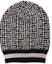 Order (W) BALMAIN Gorro de Lana Merino Marrón Claro con Diseño de Letras WF0XC000K297GFE