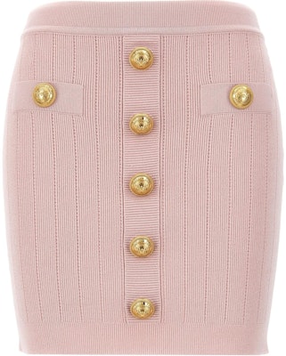 (W) 巴尔曼 粉色中腰修身拉链休闲短裙 DF1LB290-KB07-4CO Order (W) 巴尔曼 粉色中腰修身拉链休闲短裙 DF1LB290-KB07-4CO