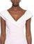 Purchase (Women) BALMAIN Pink White Sleeveless Dress with Split and Draped Details DF1RQ095JE50-OGW