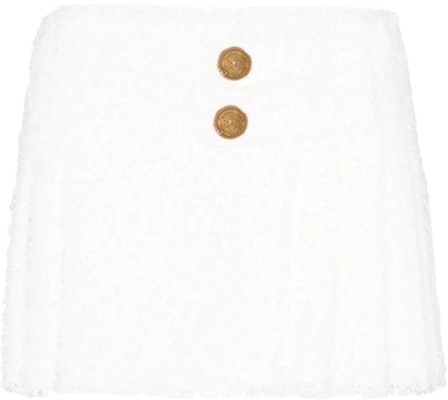 (W) 巴尔曼羊毛小香风褶皱迷你裙背拉链休闲款式. YF1LA191XC67-0FA Buy (W) 巴尔曼羊毛小香风褶皱迷你裙背拉链休闲款式. YF1LA191XC67-0FA