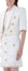 Shop (Women) BALMAIN White Double-Breasted V-Neck Cropped Jacket. DF1SC186XC67-0FA