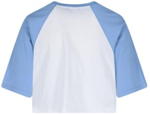 (W) 巴尔曼 白色短袖字母印花圆领休闲T恤 CF1EE090-BB02-GRW Lookbook (W) 巴尔曼 白色短袖字母印花圆领休闲T恤 CF1EE090-BB02-GRW