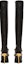 Shop (Women) Balmain Alma Leather Boots 'Black' BN1TA917LNAP0PA