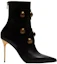 Order (Women) Balmain Alma Leather Ankle Boots 'Black' AN1TE860LVITEAD
