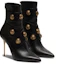 Lookbook (Women) Balmain Alma Leather Ankle Boots 'Black' AN1TE860LVITEAD