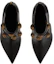 Shop (Women) Balmain Alma Leather Ankle Boots 'Black' AN1TE860LVITEAD