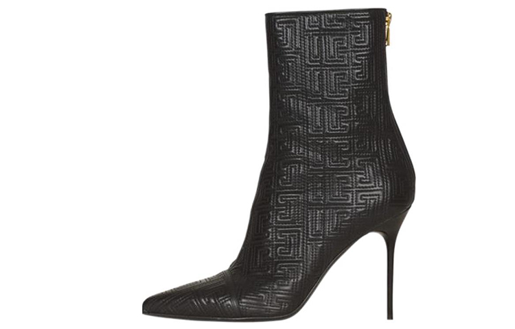 (W) Balmain Ankle Boot 'Black Fashion'