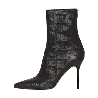 (W) Balmain Ankle Boot 'Black Fashion'