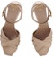 Lookbook (W) Balmain Ava 'Selipar Fesyen Tumit Tebal Beige' AN0UH851LVIT