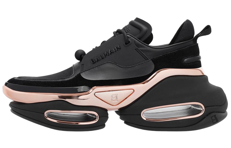 (W) Balmain B-Bold 'Black Gold'