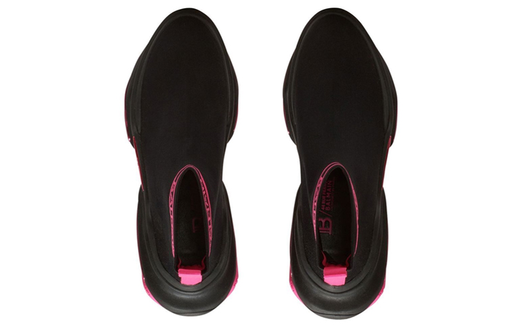 (W) Balmain B-Bold 'Black Sock-Style Mid-Top' 圖 3