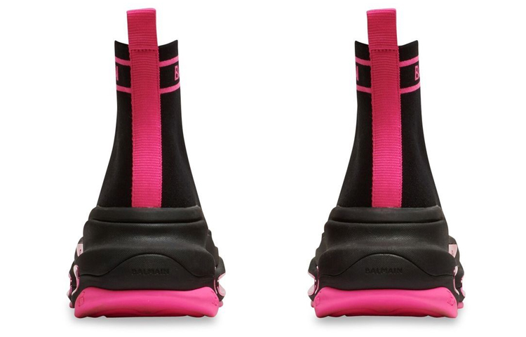 (W) Balmain B-Bold 'Black Sock-Style Mid-Top' 圖 4