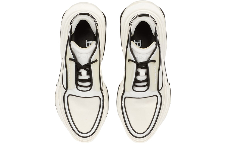 (W) Balmain B-Bold 'White Black' 圖 3