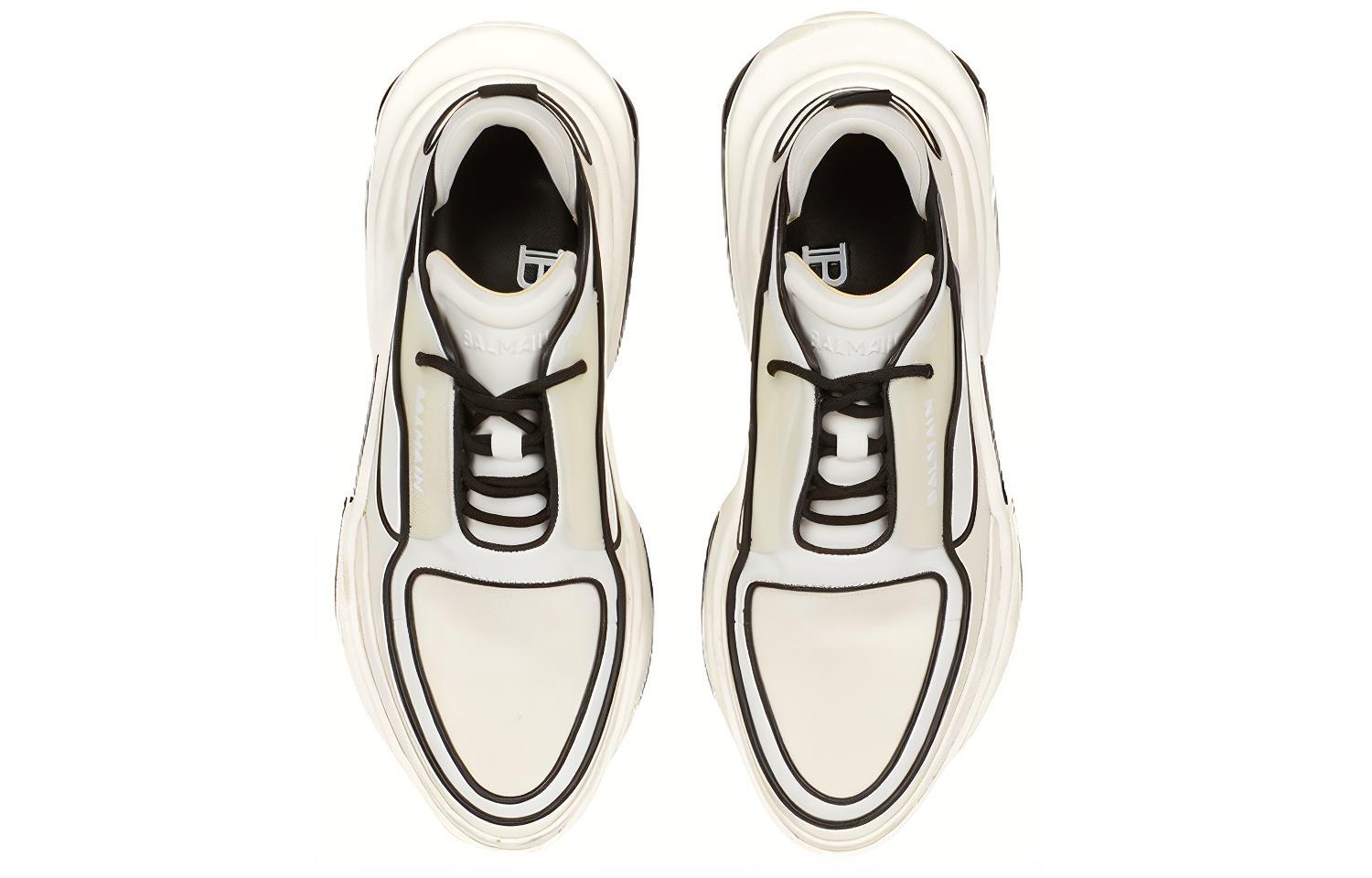 (W) Balmain B-Bold 'White Leather Low-Top' 圖 3
