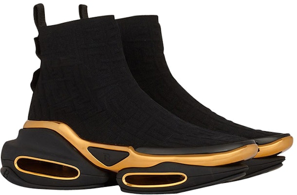 (Women) Balmain B-Bold High 'Black Gold' WN0VJ684TKMM0PA Order (Women) Balmain B-Bold High 'Black Gold' WN0VJ684TKMM0PA