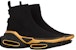 (W) Balmain B-Bold High 'Hitam Emas' WN0VJ684TKMM0PA