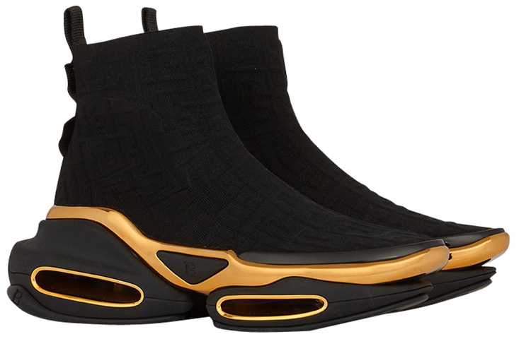Order (Women) Balmain B-Bold High 'Black Gold' WN0VJ684TKMM0PA