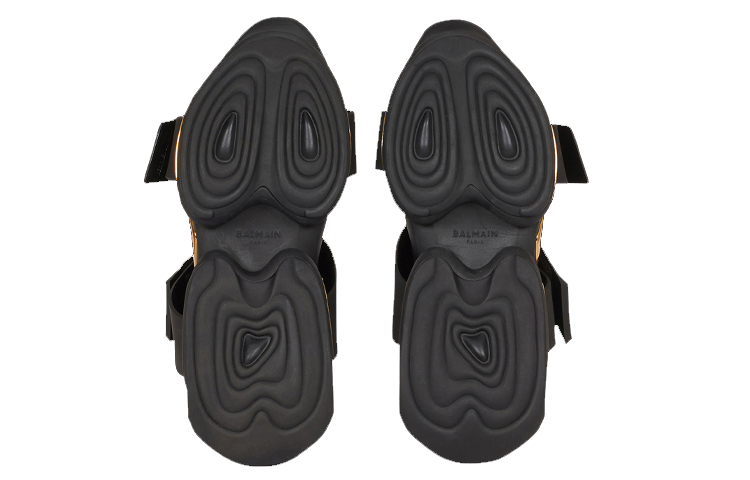 (W) Balmain B-Bold High 'Black Suede and Strap Knit' 圖 4