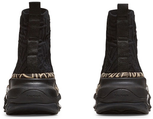(Women) Balmain B-Bold Knit High 'Black Monogram' YN0VJ684TPMK-0PA Shop (Women) Balmain B-Bold Knit High 'Black Monogram' YN0VJ684TPMK-0PA