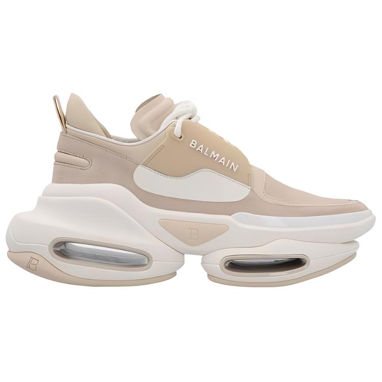 (W) Balmain B-Bold Low 'Beige' 圖 2