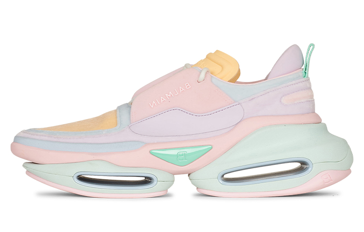 (W) Balmain B-Bold Low 'Multicolor'