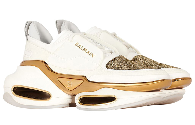(W) Balmain B-Bold Low 'White Gold' 圖 2