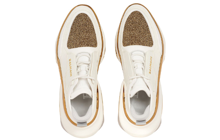 (W) Balmain B-Bold Low 'White Gold' 圖 3