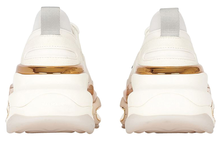 (W) Balmain B-Bold Low 'White Gold' 圖 4