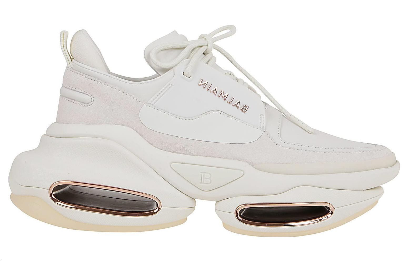 (W) Balmain B-Bold Low 'White Leather' 圖 2