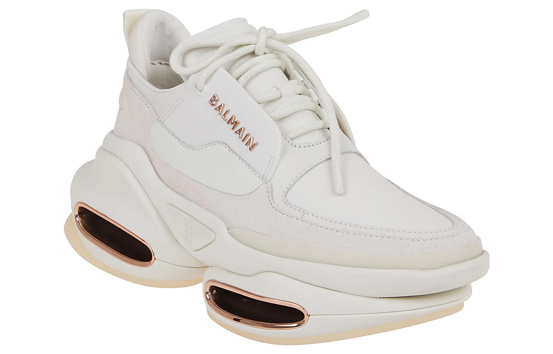 (W) Balmain B-Bold Low 'White Leather' 圖 3