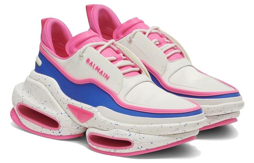 (W) Balmain B-Bold Low 'White Pink' 圖 2