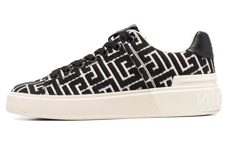 (Women) Balmain B-Court 'Black Jacquard' WN0VI580TJPBGFE
